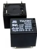 HJR-3FF-S-Z/12VDC 10A 12VDC Tianbo Röle 5 Pin