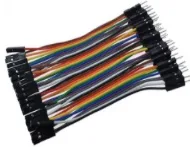 20cm 40Pin Detachable Female to Male Jumper Cable