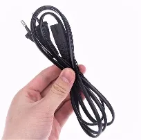 C7 2 Pin Teyp Yazıcı Power Fişi Güç Kablosu 1.5m