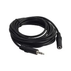 3.5mm Stereo Aux Audio Erkek - Dişi ( Male to Female ) Kablo 5m
