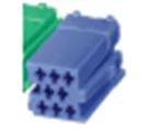 Mini ISO Connector 8Pin with terminal