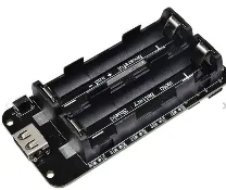 18650 Lithium Battery Holder V8 Micro USB with 2 Switches